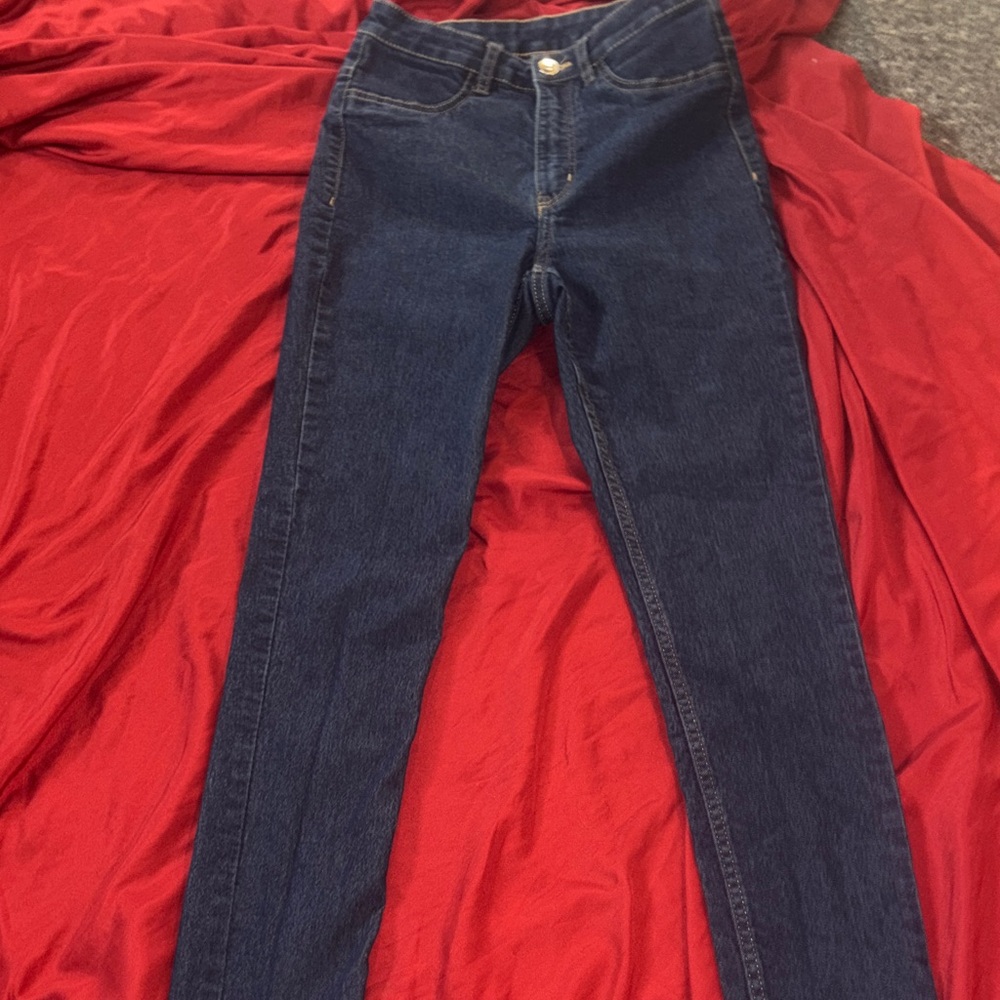 Divided by H&M Dark Blue Skinny Stretch Jeans